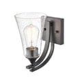 thumbnail image 3 of 1491-SN Millennium Lighting Natalie - 1 Light Wall Sconce-10 Inch Tall and 5 Inch Wide-Satin Nickel Finish, 3 of 4