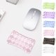 thumbnail image 1 of Reposamuñecas de gel de cristal transparente para ratón y teclado - Cojín de manos ergonómico suave, alfombrilla impermeable para aliviar el dolor, 1 of 7