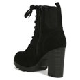 thumbnail image 3 of Women Round Toe Elastic Gore Lace-Up Chunky Lug Platform Booties 19368, 3 of 6