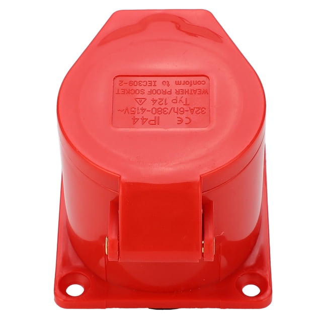 Enchufe industrial NikouMX 32A trifásico IP44 resistente al agua