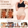 thumbnail image 5 of Werena Tummy Control Shapewear Panties for Women Midriff Waisted Shaping Underwear Body Shaper Slimming Panty Girdle, 5 of 6