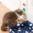 thumbnail image 2 of CCOCC 3 Pcs Cat Toys,Fun Rotation Catnip,Hairball Aid Happy Cat Catnip Balls,Style6, 2 of 4