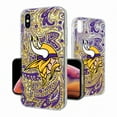 thumbnail image 2 of Minnesota Vikings iPhone Paisley Design Glitter Case, 2 of 5