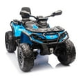 thumbnail image 2 of Pinypikaka 12V Kids ATV 4 Wheeler, Ride On Toy Car, Ride On ATV, Electric ATV Vehicles, 2 Seater Spacious Seat, 2 Speeds, LED Lights, Spring Suspension, Bluetooth, Gift to Kids Boys Girls 3+, 2 of 8