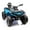 Blue, variant on M optimized 12V Kids Ride On Electric ATV, 2 Leather Seater ATV Car for Kids, 27V Kids Ride On Toys with LED Headlights, Bluetooth & Music, Adjusted Speeds 2-4 MPH, Ride On Toys for Kids 3-8