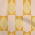 thumbnail image 1 of oneOone Velvet Light Pink Fabric Geometric Allover Shape Sewing Craft Projects Fabric Prints By Yard 58 Inch Wide, 1 of 4