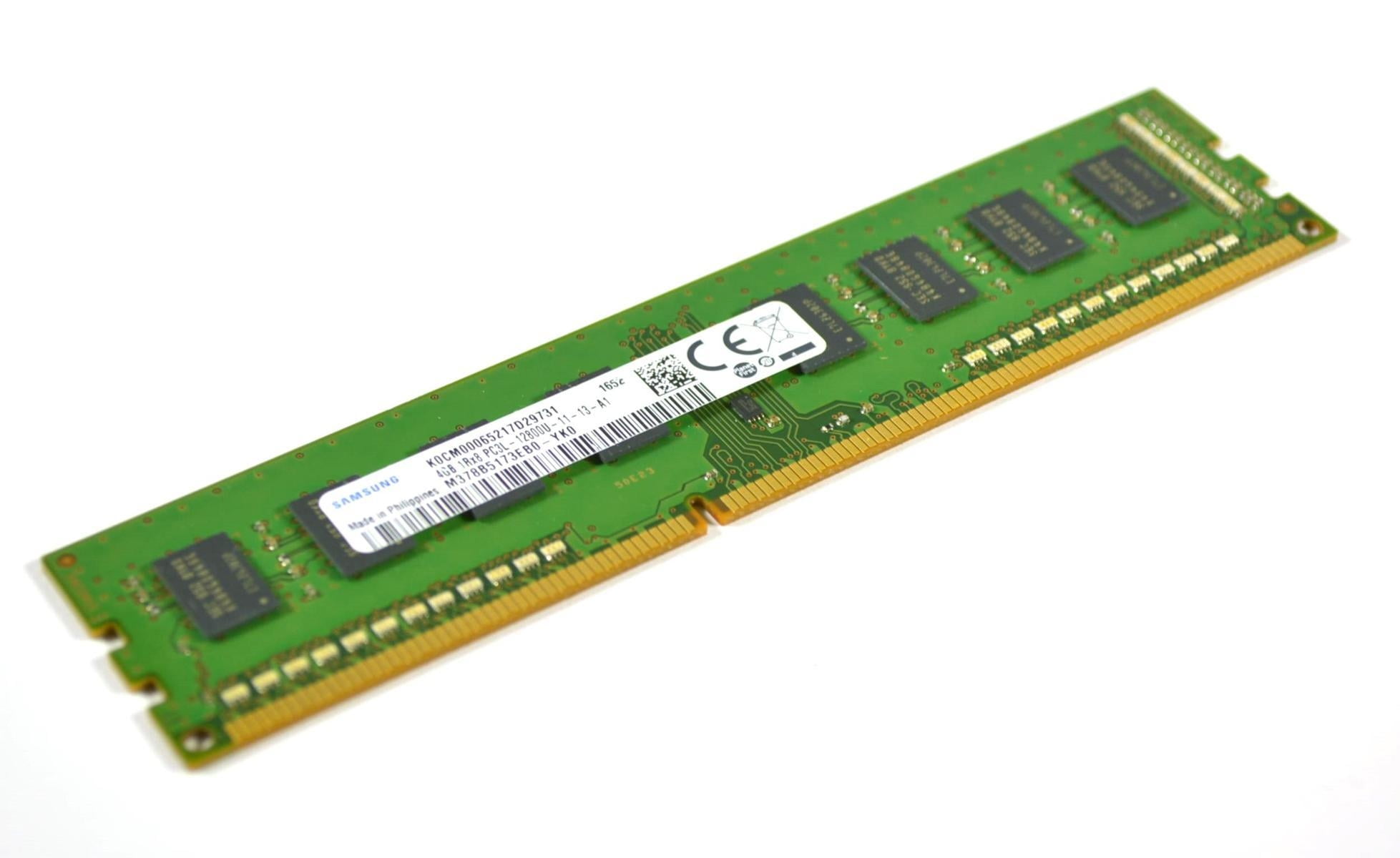 Museum samlet set vant Samsung 4GB DDR3 1Rx8 PC3L-12800U M378B5173EB0-YK0 Desktop RAM Memory Used  - Walmart.com