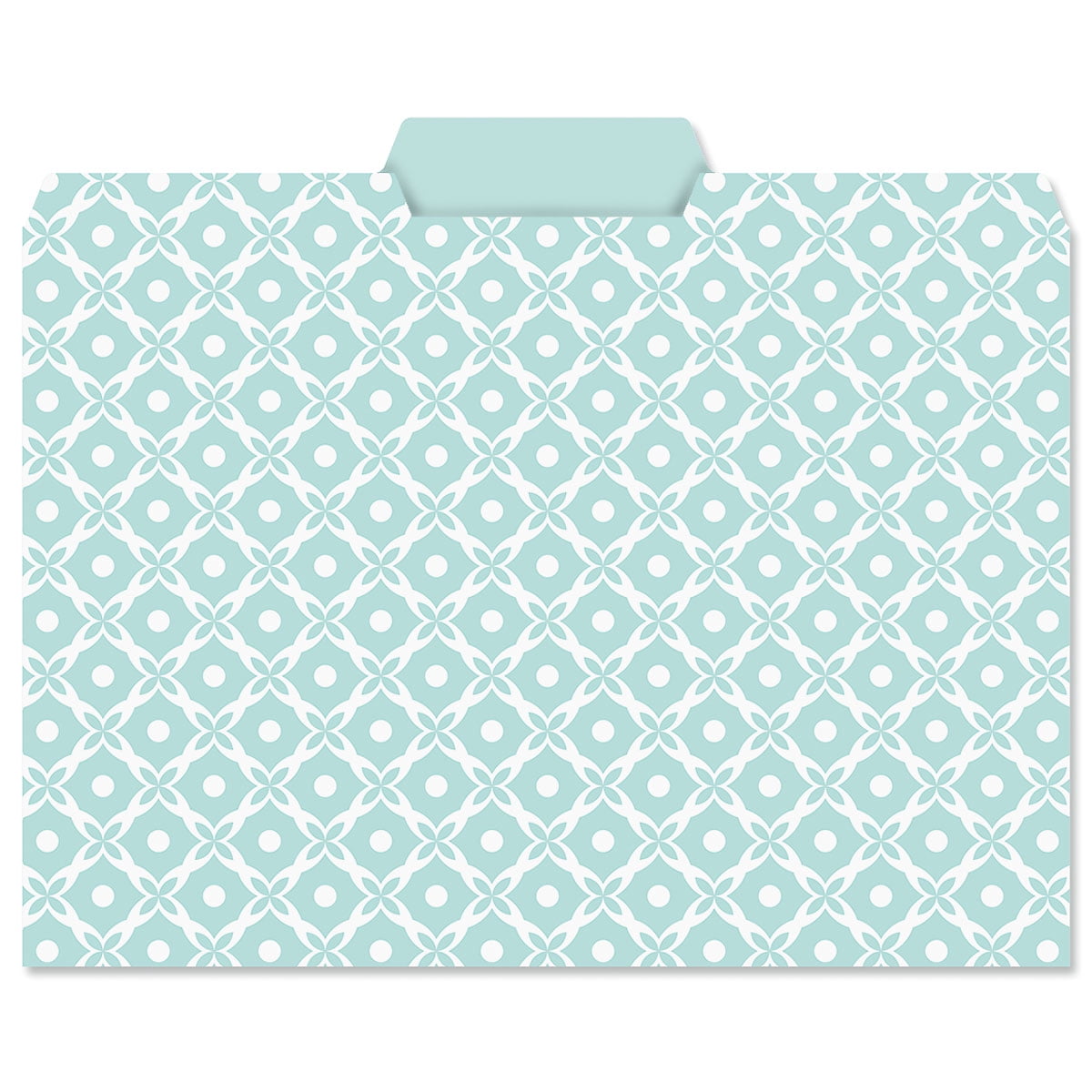 Current File Folders, Coastal Blues, Staggered Tabs, 9-1/2 x 11-3/4, Set of 24