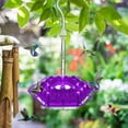 thumbnail image 4 of Comedero para Colibríes Gancho Hexagonal Comedero para Colibríes Comedero para Pájaros Jardín (púrpura), 4 of 9