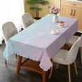 thumbnail image 6 of Rectangular Tablecloth 60x84 Inch – Waterproof Polyester Printed Table Cover, Wrinkle Resistant, Washable for Kitchen & Dining, Candy, 6 of 6