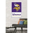 thumbnail image 2 of NFL Minnesota Vikings - Logo 21 Wall Poster, 22.375" x 34", 2 of 5