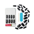 thumbnail image 4 of KISS Gel Fantasy Jelly Color Press on Nails, Jelly Gelée, Black, Long Square, 28 Count, 4 of 7