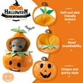 thumbnail image 3 of GASTROPOD Dog Halloween Costumes,Cute Pet Halloween Costumes,Polyester Pumpkin Transformation Costume Small Dog Halloween Costumes,Style3,M, 3 of 7