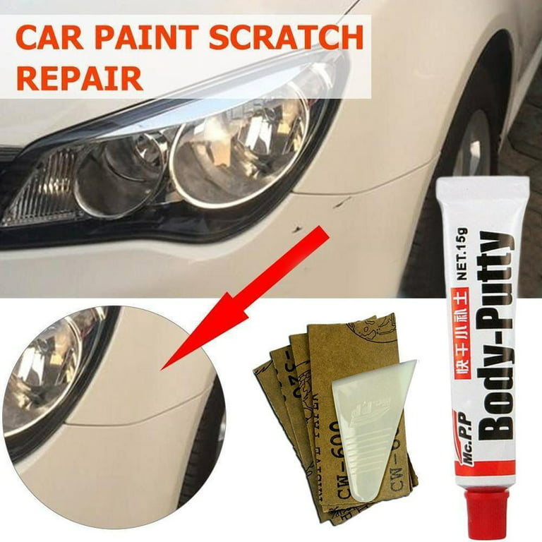 Resin Car Putty Spreaders Auto Body Scraper Filler Applicator Auto Body  Paint Repair Filler Board Smoothing Caulking Paint Tool