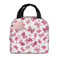 thumbnail image 1 of Disketp Girl Butterfly Bolsa Térmica para Almuerzo para Hombre y Mujer, Ideal para Trabajo, Senderismo y Picnic, 1 of 8
