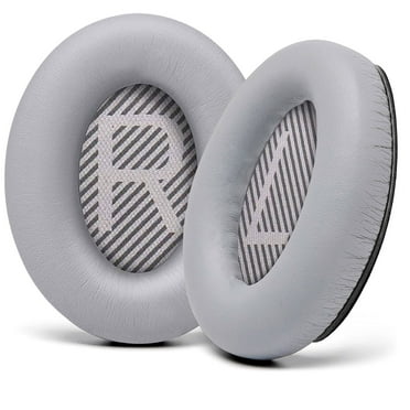 Replacement Ear Pads Cushions Fit for Boses QC35 & QC35II Headphones, TSV Soft Protein Leather Replacement Ear Pad Fit for QuietComfort 35 & 35 II Over-Ear Headphones