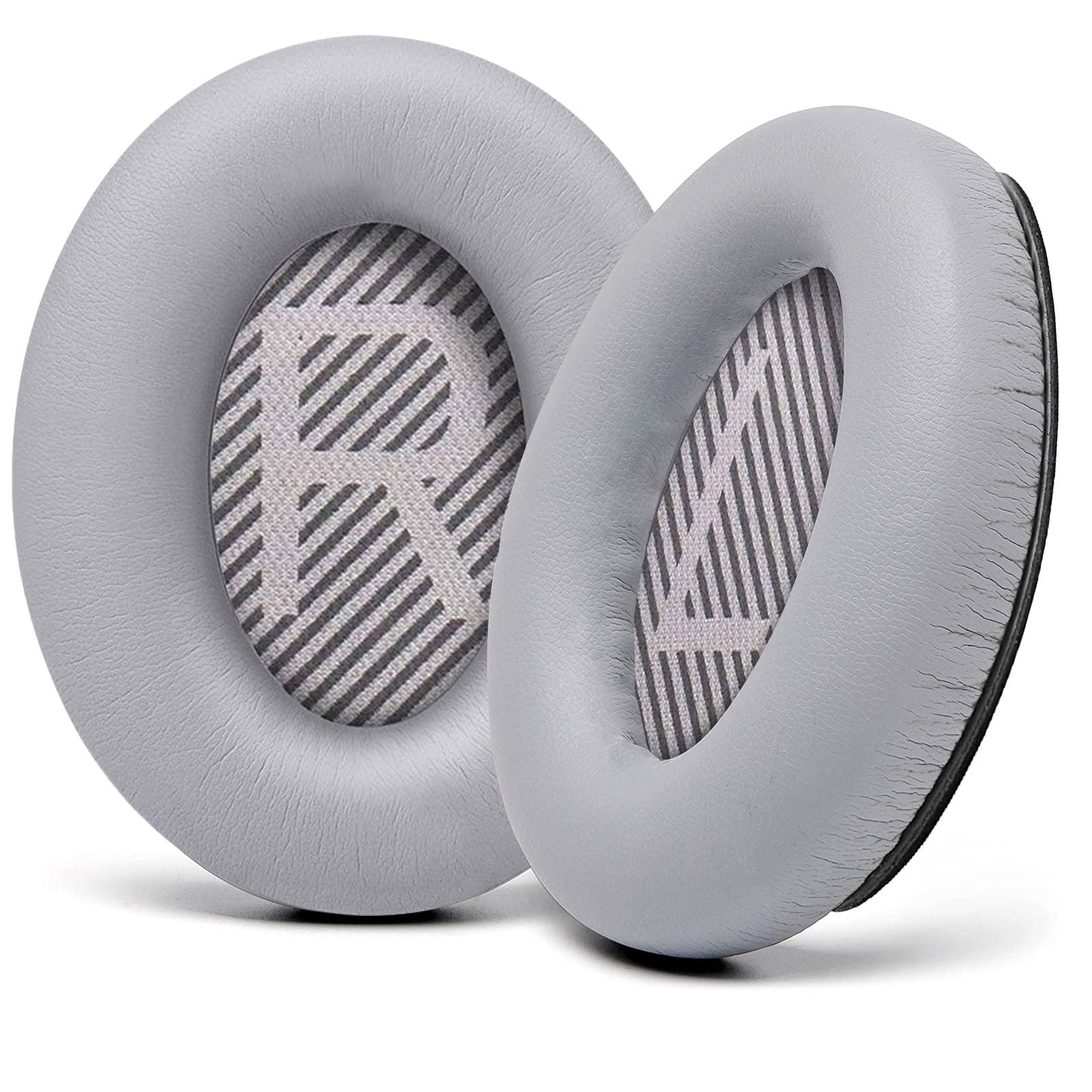Replacement Ear Pads Cushions Fit for Boses QC35 & QC35II Headphones, TSV Soft Protein Leather Replacement Ear Pad Fit for QuietComfort 35 & 35 II Over-Ear Headphones