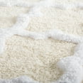 thumbnail image 2 of Lavish Home 24 x 60 Inch Bathroom Rug - Non Slip Cotton Bath Mat (Beige), 2 of 3
