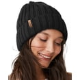 thumbnail image 2 of Gorro de invierno FURTALK tejido con forro polar grueso para mujer, 2 of 9