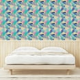 thumbnail image 4 of Ambesonne Tropical Peel & Stick Wallpaper for Home, Exotic Hawaii Summer Flora, 13"x100", Multicolor, 4 of 6