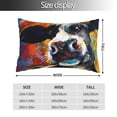 thumbnail image 4 of Kll Cow Pillow Covers Envelope Closure,Super Soft And Cozy Fuzzy Fleece Pillow Case Cover 14"X20", 4 of 9
