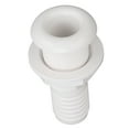 thumbnail image 1 of Thru Hull Fitting, ABS Plastic 29mm Boat Through Hull Connector Boat Plumbing Fittings Accessory, Boat Drain Outlet Plug Hose Connector for Rvs Yachts, 1 of 8