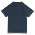 thumbnail image 6 of FORMRS Boys Rash Guard with Short Sleeves UPF 50+ Swim Shirts Sizes 3-12T, Blue Dog Artist, 6 of 6