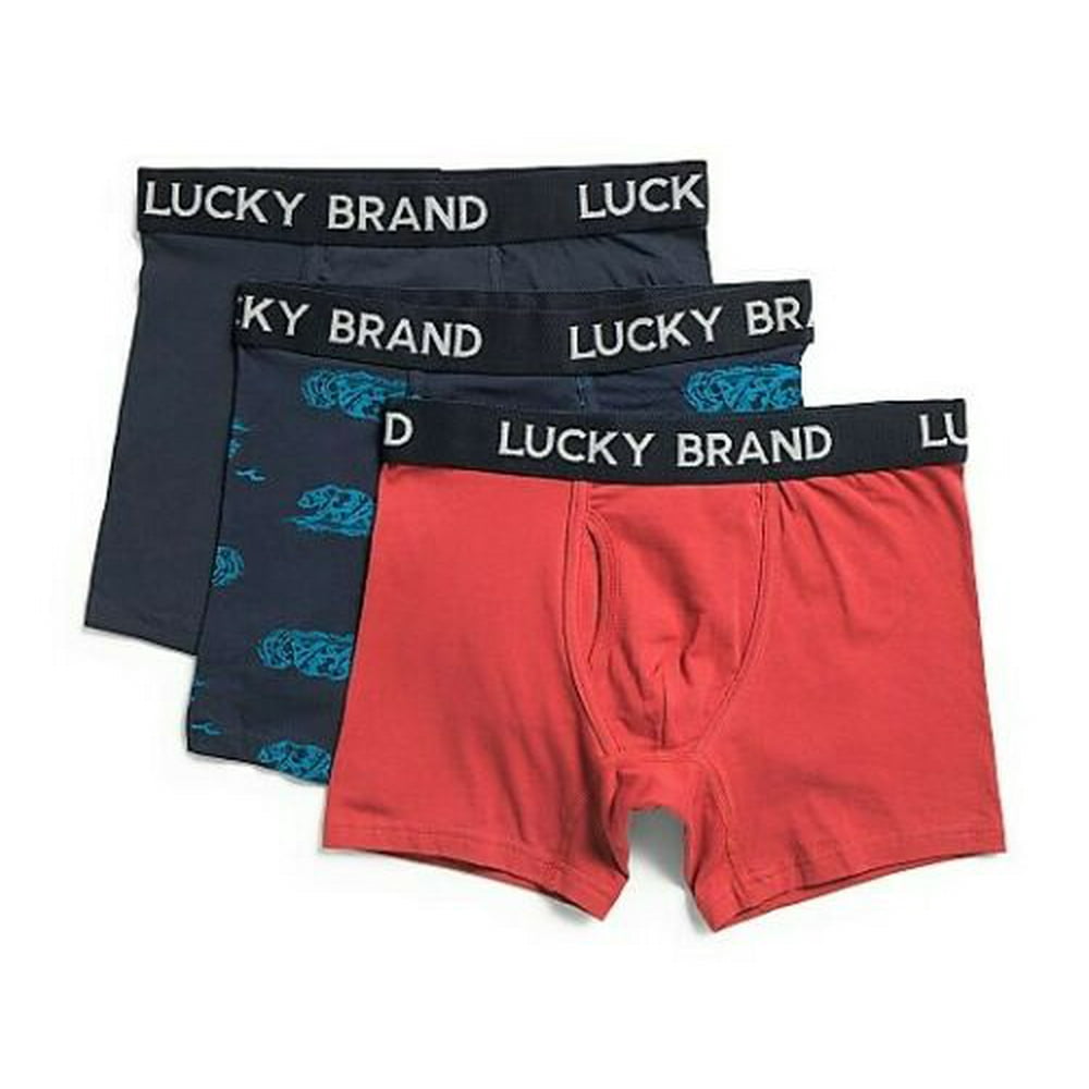 Lucky Brand LUCKY BRAND MEN 191 P60 XLARGE RED BEAR UNDERWEAR 3