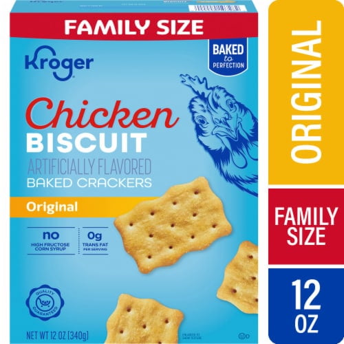 KR Chicken Biscuit Wheat Crackers 12 oz