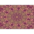 thumbnail image 1 of Ahgly Company Indoor Rectangle Patterned Peru Brown Area Rugs, 2' x 5', 1 of 6