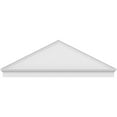 thumbnail image 3 of Ekena Millwork 78"W x 26-3/8"H x 2-3/4"P (Pitch 6/12) Peaked Cap Smooth Architectural Grade PVC Combination Pediment, 3 of 8