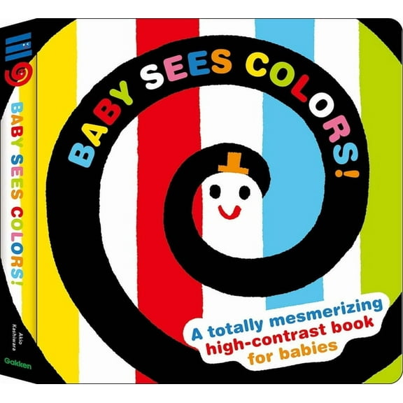 Baby Sees! Baby Sees Colors: A Totally Mesmerizing High-Contrast Book for Babies, (Board Book)