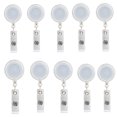 thumbnail image 5 of 10pcs/set Retractable Clear Waterproof Card Cover Business Credit Cards Bank ID Card Sleeve Protect Holder Case for Student 3, 5 of 5