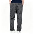 thumbnail image 3 of Men's All Terrain Outdoor Pants UPF50+ Moisture Wicking Stretch Regular Fit Pocket Pants S-XXL, 3 of 8
