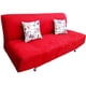 thumbnail image 3 of Sala Soho Tu Espacio Muebles 2-1-T Suede Rojo, 3 of 4