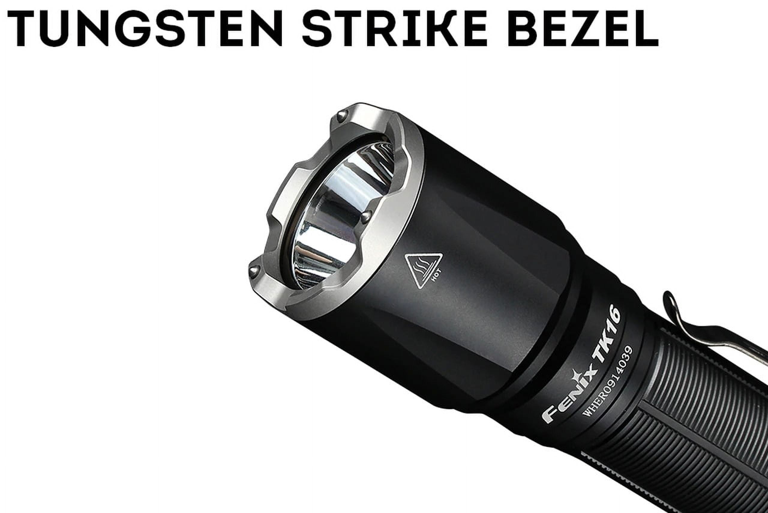 Fenix Lighting TK16 V2.0 Lithium Ion 3100 Lumens Luminus SST70 LED Flashlight, Black