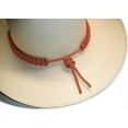 thumbnail image 2 of RedVex Cobra Hat Band - 550 Paracord - Cowboy Hat Band - Choose your color (Burnt Orange), 2 of 7