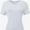 White, variant on Women's Ultra-Soft V-Neck Short Sleeve Trendy Casual T-Shirt
