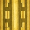 thumbnail image 1 of Ahgly Company Indoor Square Abstract Yellow Modern Area Rugs, 8' Square, 1 of 4