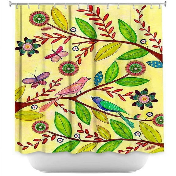 Shower Curtains - DiaNoche Designs - Sunny Day