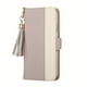 thumbnail image 5 of PU Leather Case With Card Holder Kickstand Shockproof Flip Cover For Samsung Galaxy A20/A22/A32/A41/A53/S22 Ultra, Wallet Book Stand Folio Card Holder Phone Cover, 5 of 5