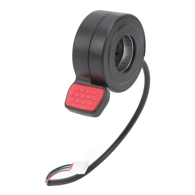 Acelerador De Pulgar Para Bicicleta Eléctrica, Baja Tasa De Fallas ABS Scooter Eléctrico Acelerador De Pulgar Rayas Elevadas Para Ciclismo Seguro
