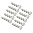 thumbnail image 1 of Unique Bargains Vis de Tête Hexagonale en Acier Inoxydable M8 Filetage 45mm 304 10 Pcs, 1 of 3