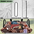 thumbnail image 6 of Yuyamidu 250 Years Golf Cart Seat Covers Eagle American Flag Seat Towel Blanket with Pockets Fit Club Car and More 2 Seater Golf Cart Non-Slip Accessories for All Season, 6 of 7