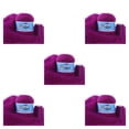 thumbnail image 2 of Bewildely Suave y cálido hilo de felpa tejido a mano ganchillo hilo ligero mujer cárdigan bufanda infantil gorro DIY Type2 NO2, 2 of 6