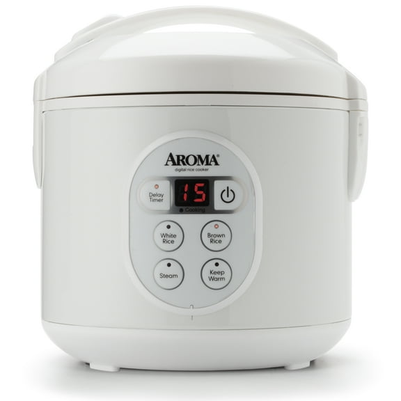 Aroma® 8-Cup (Cooked) / 2Qt. Digital Rice & Grain Multicooker