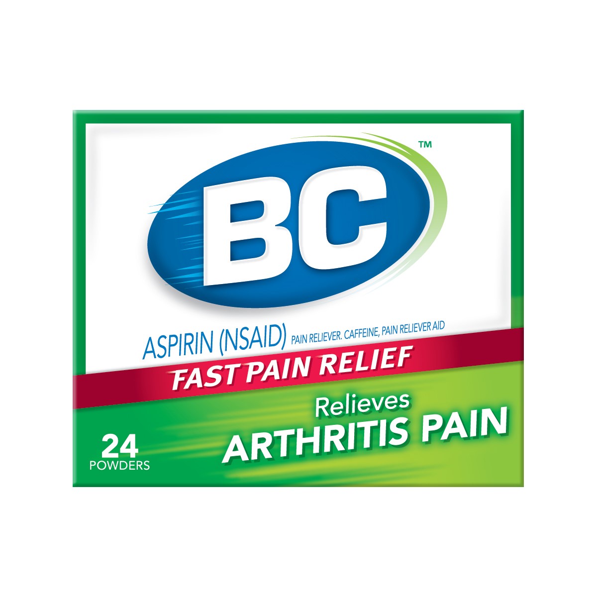 BC Arthritis Strength Powder, 24 Ct