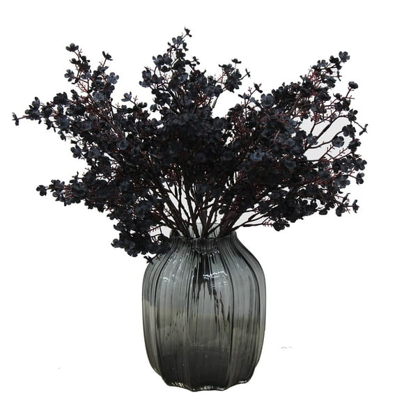 Flores artificiales Jaky-Global, 20 unidades, alas negras para bebés, 50 cm