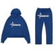 thumbnail image 2 of Conjunto de pantalones deportivos con capucha y estampado de Nofs para hombre Y2k, 2 of 2