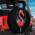 thumbnail image 3 of Lotusprinthandmade Flamingo Cute Animals Collection Zipper Pattern Spare Tire Cover With Backup Camera Hole 6 Sizes, 3 of 8